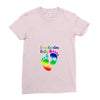 I'm a Rainbow Baby Ladies Fitted T-Shirt