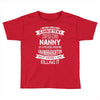 Super Cool Nanny Of A Freaking Awesome Granddaughter Toddler T-shirt