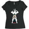 all might Women's Triblend Scoop T-shirt