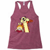 Calvin and hobbes Racerback Tank
