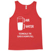 technically the glass is always full Tank Top
