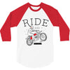 ride and fly high 3/4 Sleeve Shirt