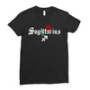 sagittarius zodiac rose Ladies Fitted T-Shirt