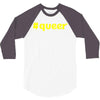 hashtag queer 3/4 Sleeve Shirt