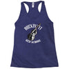 rockin' it old school bass Racerback Tank