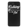 fishing   through his fly! iPhone 7 Plus Case