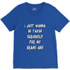 brains and stuff girls V-Neck Tee