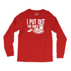 i put out for santa claus Long Sleeve Shirts