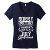 This Guy Is Taken By A Super Sexy July Girlfriend Women's V-Neck T-Shirt