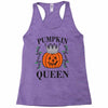 halloween pumpkin queen Racerback Tank
