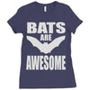 bats are awesome Ladies Fitted T-Shirt