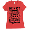 This Girl Is Taken By A Super Sexy December Boyfriend Ladies Fitted T-Shirt