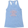 i wear my melanin like a badge of honor Racerback Tank