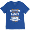 Super Cool Father Of A Freaking Awesome Son V-Neck Tee