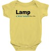 lamp   brick tamland likes this facebook thumbs up mens white t shirt Baby Onesie