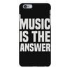 music is the answer iPhone 6 Plus/6S Plus Case