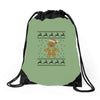 ginger cookies Drawstring Bags