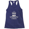 premium vintage 1977 classic perfectly aged limited edition Racerback Tank