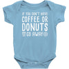 coffee or donuts Baby Bodysuit