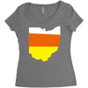 candy (2) Women's Triblend Scoop T-shirt