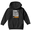 Strong Independent Motivated Taurus Youth Hoodie