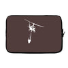 uh 1 huey air attack helicopter vinyl decal fire fighting cdf usfs Laptop sleeve