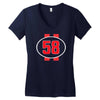 classic marco simoncelli Women's V-Neck T-Shirt