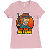 the man with no face Ladies Fitted T-Shirt