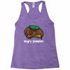 angry pumkin Racerback Tank