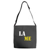 lame Adjustable Strap Totes
