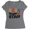 Kdgn Team Staff Women's Triblend Scoop T-shirt