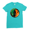 arrow slade yin yang Ladies Fitted T-Shirt