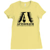 aftermath entertainment rap label Ladies Fitted T-Shirt