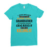 I Never Dreamed I'd Grow Up To Be A Super Cool Grandfather Of Freaking Ladies Fitted T-Shirt