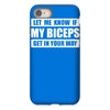 my biceps funny printed iPhone 8