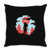 adventure girl Throw Pillow