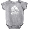 Poppa The Man The Myth The Legend Baby Onesie