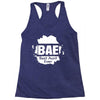 Bae Best Auntie Ever Racerback Tank