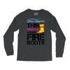 Forget Glass Slippers This Princess Wears Fire Boots Long Sleeve Shirts