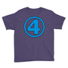 number 4 Youth Tee