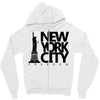 new york freedom Zipper Hoodie
