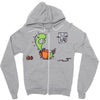 push to the limit Zipper Hoodie