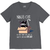 ninja cat V-Neck Tee
