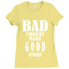 bad choices make good stories Ladies Fitted T-Shirt