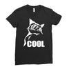 cool cat Ladies Fitted T-Shirt