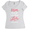 Mom Great Job I'm Awesome Love Happy Mother's Day Women's Triblend Scoop T-shirt