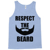 respect the beard Tank Top