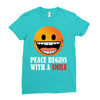Smile Ladies Fitted T-Shirt