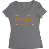 Made In The 80's Women's Triblend Scoop T-shirt