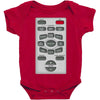 rude remote control, ideal funny birthday gift or present Baby Bodysuit